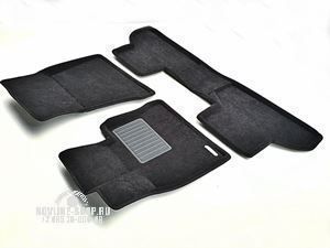Текстильные коврики 3D в салон для BMW X5 (F15) / X6 (F16) (2015-2018) Euromat3D Business черные