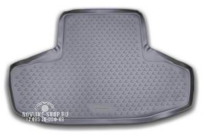 Коврик в багажник LEXUS GS300 2008->, сед. (полиуретан, серый)