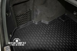 Коврик в багажник MERCEDES-BENZ GLK X 204, 03/2012-, кросс., с вырезом под ручку, 1 шт.
