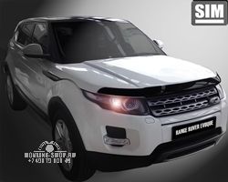 Дефлектор капота темный Land Rover Range Rover Evoque 2011-