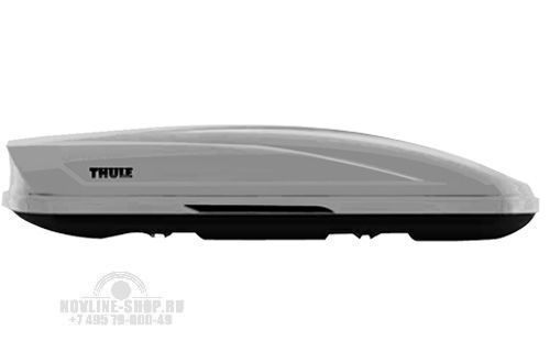 Автомобильный бокс на крышу THULE Motion 800 205x84x45 520л серебристый глянцевый.