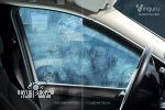 Дефлекторы окон Vinguru Renault Scenic II 2003-2009 мв накладные скотч к-т 4 шт., материал акрил